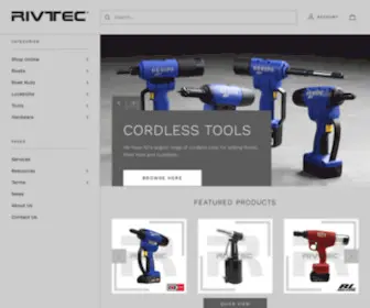 Rivtec.co.nz(Rivtec) Screenshot