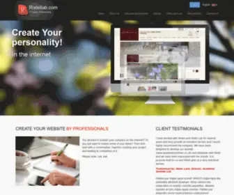 Rixtellab.com(RIXTEL LAB web development company) Screenshot