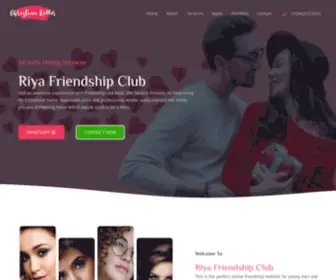 Riyafriendshipclub.in(Riya Friendship Club) Screenshot