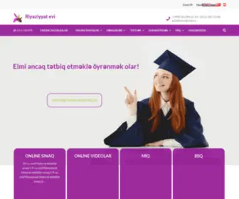 Riyaziyyatevi.com(Riyaziyyat evi) Screenshot