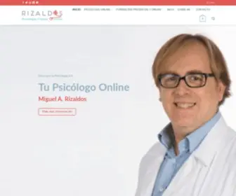 Rizaldos.com(Psicólogo Online) Screenshot