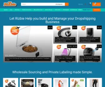 Rizbie.com(Wholesale & Drop Shipping Marketplace) Screenshot