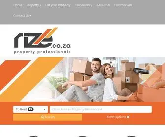 Rize.co.za(Rize) Screenshot