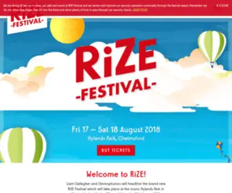 Rizefestival.co.uk(Rizefestival) Screenshot