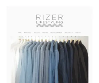 Rizerlifestyling.com(Rizer Lifestyling) Screenshot