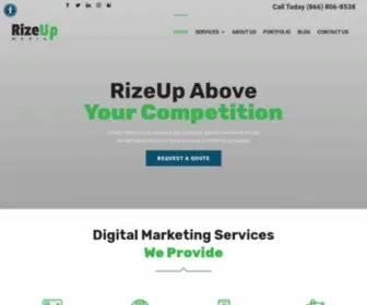 Rizeupmedia.com(RizeUp Media) Screenshot