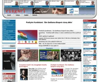 Rizgari.com(Kürt) Screenshot