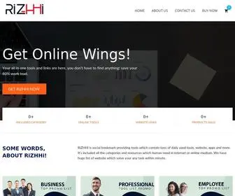Rizhhi.com(Rizhhi) Screenshot