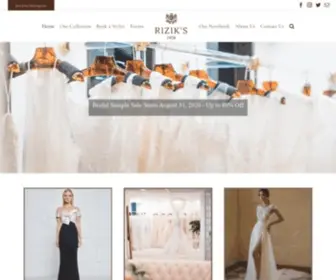 Riziks.com(Rizik's Boutique) Screenshot