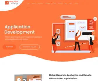 Rizilianttech.com(Riziliant Technologies) Screenshot