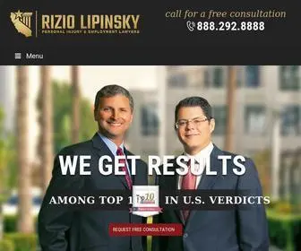 Riziolawfirm.com(Personal Injury Lawyers and Employee Rights Attorneys) Screenshot