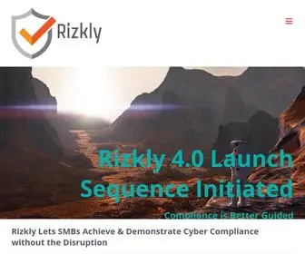 Rizkly.com(Guided Security & Compliance) Screenshot