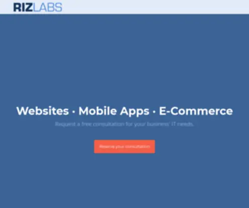 Rizlabs.com(Riz Labs) Screenshot