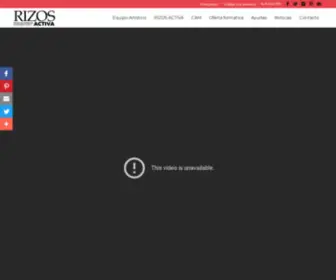 Rizosacademy.com(Cursos) Screenshot