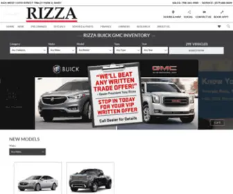 Rizzabuickgmc.com(Rizza Buick GMC in Tinley Park) Screenshot