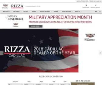 Rizzacadillac.com(Chicago Cadillac(RM)) Screenshot