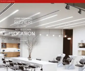 Rizzieri.com(Rizzieri Salon & Spa) Screenshot