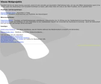 Rizzo.de(Vince' Webprojekte) Screenshot