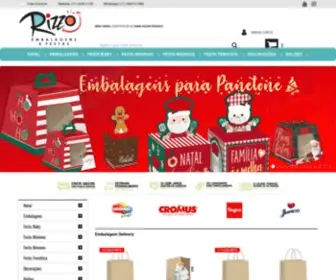 Rizzoembalagens.com.br(Embalagens e Festas) Screenshot