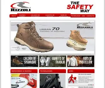 Rizzoli.cl(CALZADO DE SEGURIDAD) Screenshot