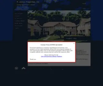Rjamesproperties.com(Great Apartment Values) Screenshot