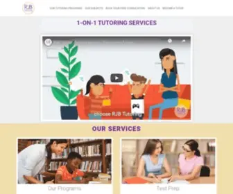 RJbtutoring.com(RJB Tutoring) Screenshot