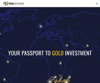 Rjcoin.co.za(Your Passport to Gold Investment) Screenshot