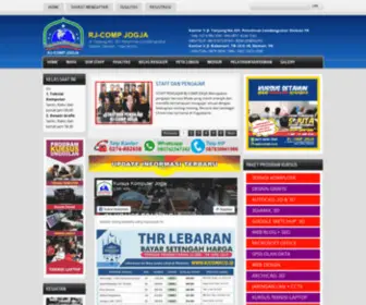 Rjcomp.com(Privat Komputer di Yogyakarta) Screenshot