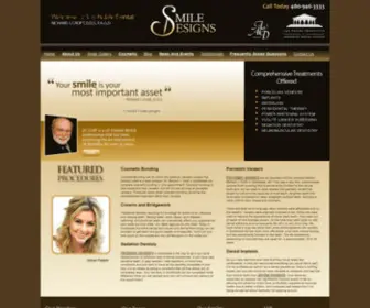 RJcroftdds.com(Cosmetic Dentist Scottsdale Arizona) Screenshot