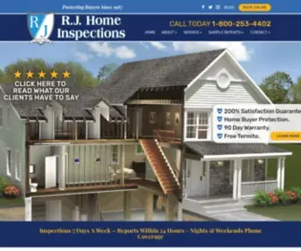 Rjhomeinspection.com(Home Inspections) Screenshot