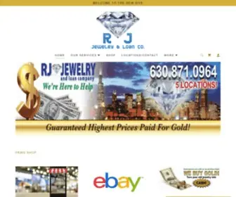 Rjjewelryandloan.com(RJ JEWELRY & LOAN CO) Screenshot