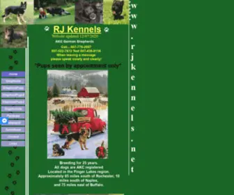 Rjkennels.net(rjkennels) Screenshot