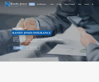 Rjonesinsurance.com(Insurance Agency Plesanton CA) Screenshot