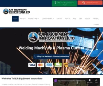 Rjrequipmentinnovations.com(Plasma Cutters) Screenshot