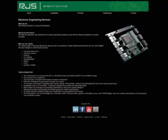RJS-Electronics.com(Electronic Engineering and Design Services) Screenshot