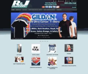 Rjsign.com(R&J SUPPLY SinceSign and Heat Transfer Vinyl Supplies) Screenshot