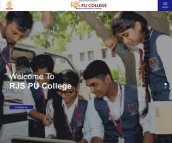 RJspucollege.edu.in(RJS PU College) Screenshot