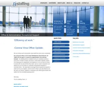 RJstaffing.com(RJ-Staffing) Screenshot