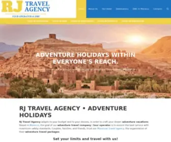 RJtravelagency.com(Adventure Holidays) Screenshot