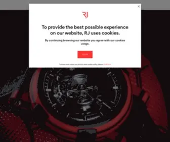 Rjwatches.com(RJ Watches) Screenshot