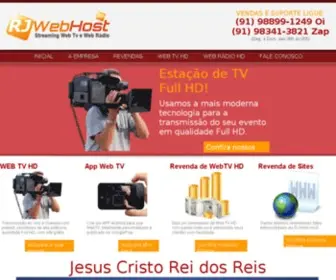 Rjwebhost.com.br(RJ Web Host) Screenshot