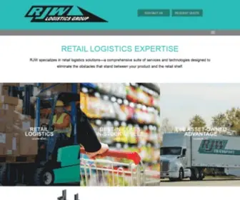 RJWgroup.com(RJW Logistics Group) Screenshot