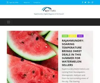 RJytimes.com(Rajahmundry Local) Screenshot