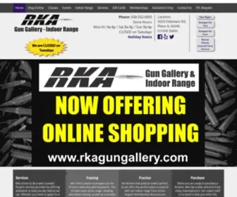 Rkagungallery.com(RKA Gun Gallery) Screenshot