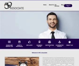 Rkassociate.co.in(All type of Accounting Work) Screenshot