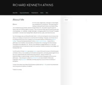 Rkatkins.com(RICHARD KENNETH ATKINS) Screenshot
