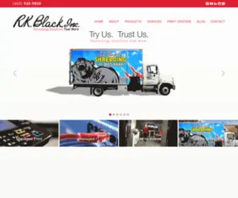 RKblack.com(RK Black) Screenshot