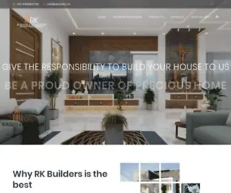 Rkbuilders.in(Construction Company in Thrissur) Screenshot