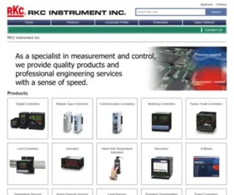 Rkcinst.com(RKC Instrument Inc) Screenshot