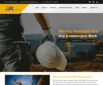 Rkconstruction.in(RK Construction) Screenshot